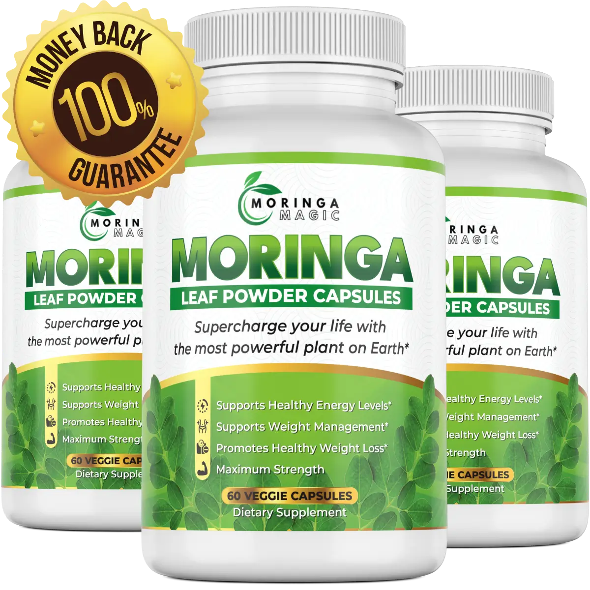3 Bottles Moringa