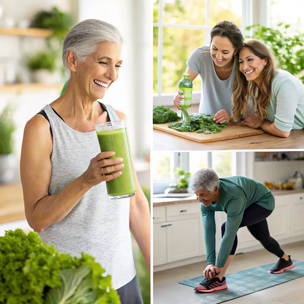 Healthy people using Moringa