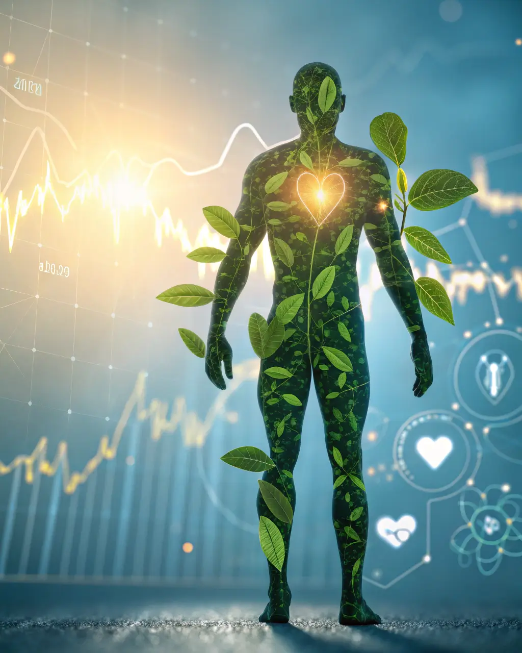Graph: Moringa reduces inflammation markers